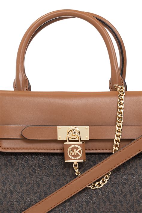 michael kors hamilton quilted flap shoulder bag|Michael Kors nouveau Hamilton bag.